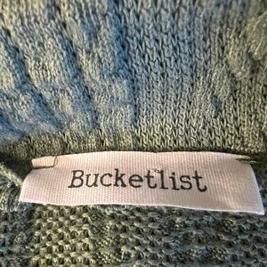 Sage shacket, oversized